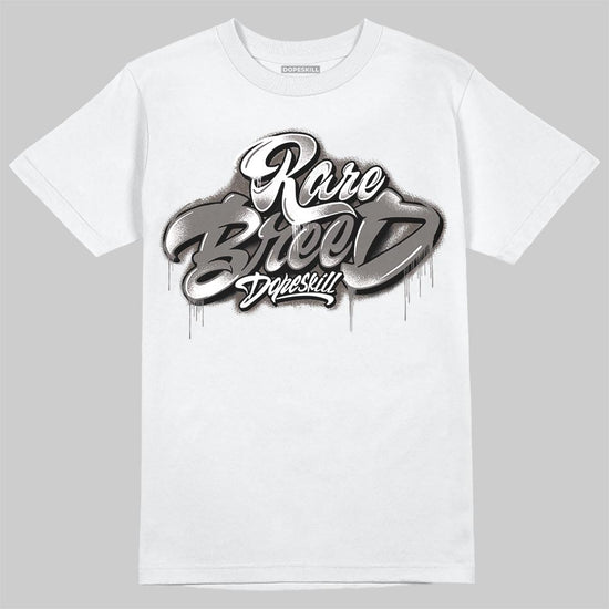 Jordan 4 Retro Cave Stone DopeSkill T-Shirt Rare Breed Type Graphic Streetwear - White
