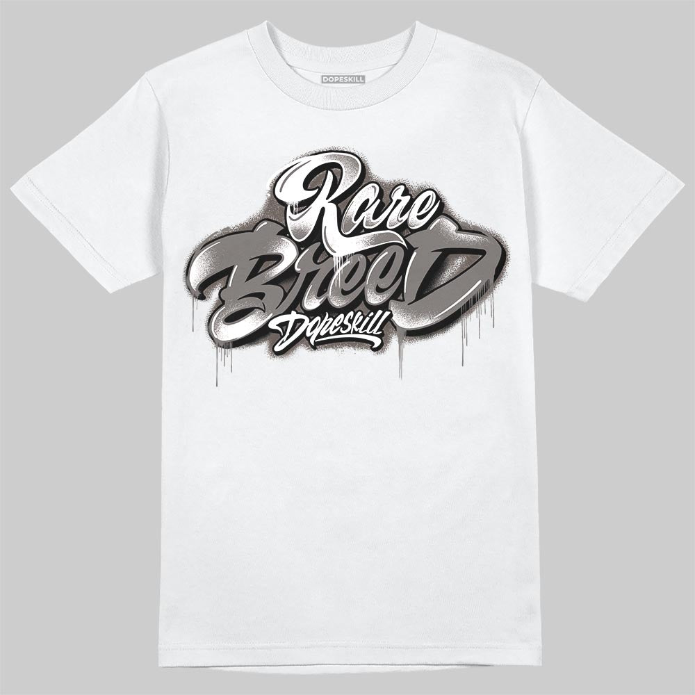 Jordan 4 Retro Cave Stone DopeSkill T-Shirt Rare Breed Type Graphic Streetwear - White