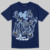 Jordan 1 High OG "Midnight Navy" DopeSkill Navy T-shirt Real Y2K Players Graphic Streetwear