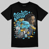 Jordan 11 Retro Gamma Blue (2025) DopeSkill T-Shirt Stressless Graphic Streetwear - Black