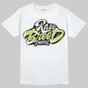 Jordan 5 “Luminous Green” DopeSkill T-Shirt Rare Breed Type Graphic Streetwear - White
