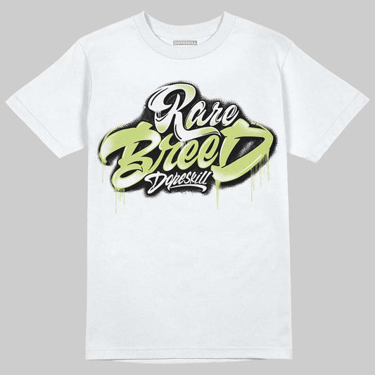 Jordan 5 “Luminous Green” DopeSkill T-Shirt Rare Breed Type Graphic Streetwear - White