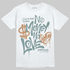 Nike Air Max 1 Low Poly “Adventure” DopeSkill T-Shirt No Money No Love Typo Graphic Streetwear - White