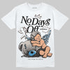 Adidas Samba OG White Black Clear Granite DopeSkill T-Shirt New No Days Off Graphic Streetwear - White