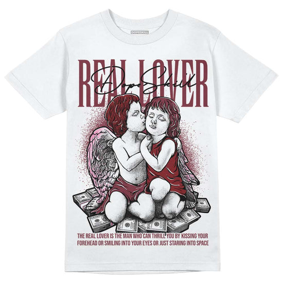 Jordan 1 Retro High OG “Team Red” DopeSkill T-Shirt Real Lover Graphic Streetwear - White
