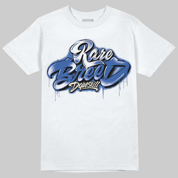 Jordan 1 Low Travis Scott x Fragment DopeSkill T-Shirt Rare Breed Type Graphic Streetwear - White