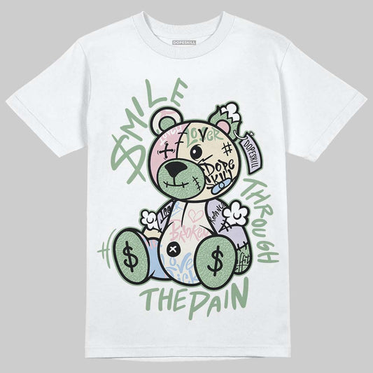 Jordan 3 OG “Spring is in the Air” DopeSkill T-Shirt Smile Through The Pain Graphic Streetwear - White