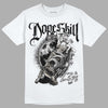 Jordan 3 “Off Noir” DopeSkill T-Shirt Money Loves Me Graphic Streetwear - White