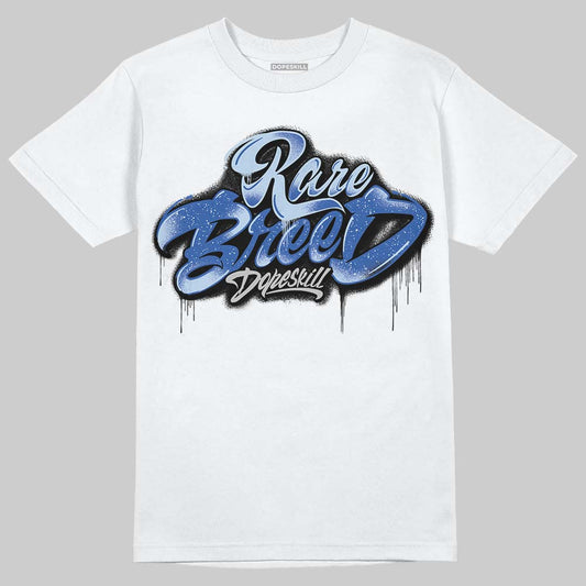 Awake NY x Jordan 5 Retro 'Black Racer Blue' DopeSkill T-Shirt Rare Breed Type Graphic Streetwear - White 