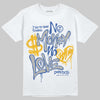 Jordan 3 "Lucky Shorts" DopeSkill T-Shirt No Money No Love Typo Graphic Streetwear - White