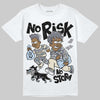 Jordan 11 Low CNY “Year of the Snake” DopeSkill T-Shirt No Risk No Story Graphic Streetwear - White 