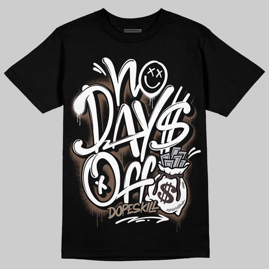 SoleFly x Air Jordan 12 Retro SP 'Cafecito/Baroque Brown' DopeSkill T-Shirt No Days Off Graphic Streetwear - Black