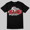 Jordan 5 Retro Fire Red Black Tongue (2025) DopeSkill T-Shirt Rare Breed Type Graphic Streetwear - black