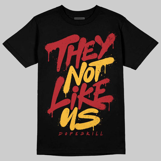 Jordan 14 Golf “Last Shot” DopeSkill T-Shirt They Not Like Us Graphic Streetwear - Black