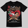 Jordan 9 'Olive' DopeSkill T-Shirt No Fake Love Graphic Streetwear - Black