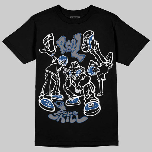 Flint Grey 9s DopeSkill T-Shirt Real Y2K Players Graphic