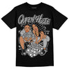 Jordan 1 Low OG “Shadow” DopeSkill T-Shirt Queen Of Hustle Graphic Streetwear - Black