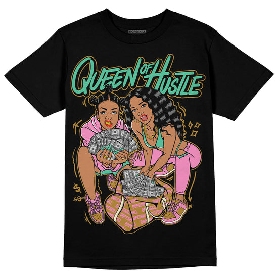 Parris Goebel x WMNS Dunk Low 'Playful Pink’ DopeSkill T-Shirt Queen Of Hustle Graphic Streetwear - Black 