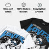 Foamposite Pro “UNC” DopeSkill Oversize Print T-Shirt Real Ones Choose Loyalty Graphic