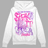 Dunk Low Triple Pink DopeSkill Hoodie Sweatshirt Speak It Graphic Streetwear - White