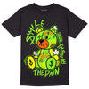 Neon Green Sneakers DopeSkill T-shirt  Smile Through The Pain Graphic Streetwear