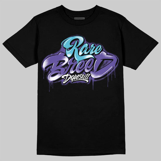 Jordan 8 Retro 'Aqua' 2025 DopeSkill T-Shirt Rare Breed Type Graphic Streetwear - Black