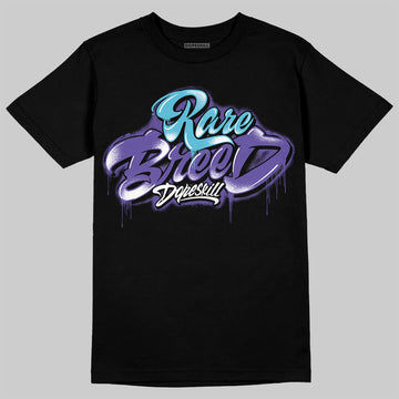 Jordan 8 Retro 'Aqua' 2025 DopeSkill T-Shirt Rare Breed Type Graphic Streetwear - Black