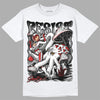 Jordan 1 High OG “Black/White” DopeSkill T-Shirt Resist Graphic Streetwear - White 