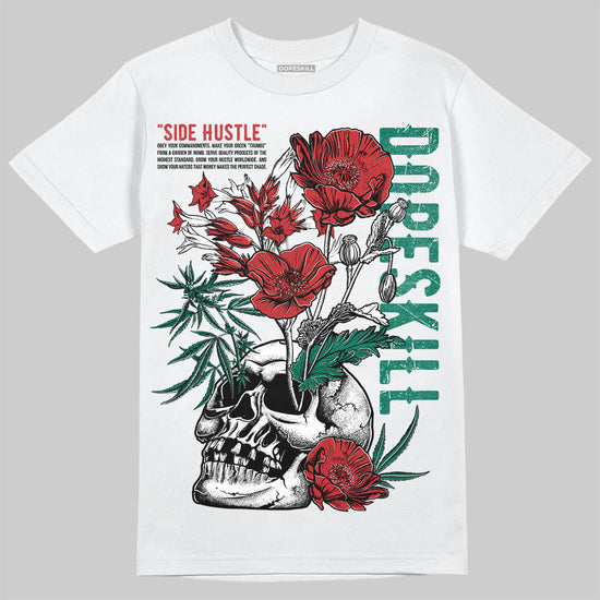 Jordan 5 ‘El Grito’ DopeSkill T-Shirt Side Hustle Graphic Streetwear - White 