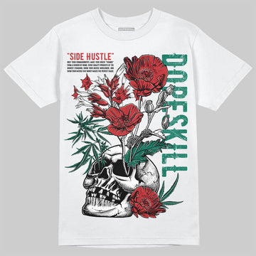 Jordan 5 ‘El Grito’ DopeSkill T-Shirt Side Hustle Graphic Streetwear - White 