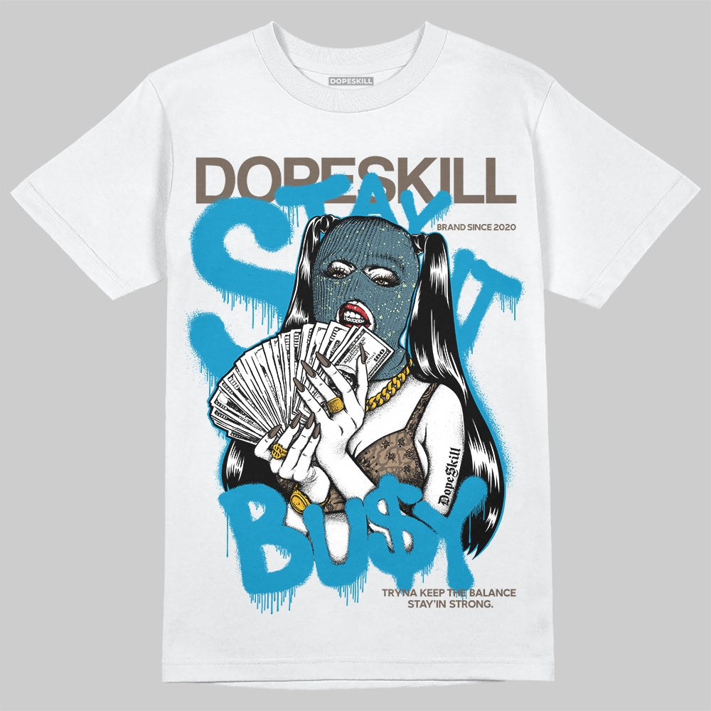 Jordan 3 GS “We Outside” DopeSkill T-Shirt Stay It Busy Graphic Streetwear - White