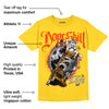 Yellow Ochre 6s DopeSkill Yellow T-shirt Money Loves Me Graphic