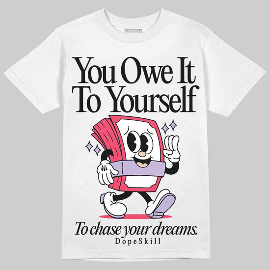 Jordan 5 Low “Peanut Butter Jelly” DopeSkill T-Shirt Owe It To Yourself Graphic Streetwear - White