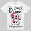 Jordan 5 Low “Peanut Butter Jelly” DopeSkill T-Shirt Owe It To Yourself Graphic Streetwear - White