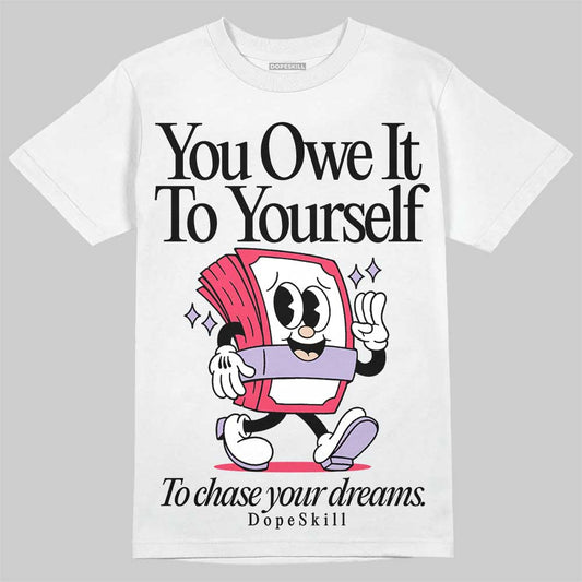 Jordan 5 Low “Peanut Butter Jelly” DopeSkill T-Shirt Owe It To Yourself Graphic Streetwear - White