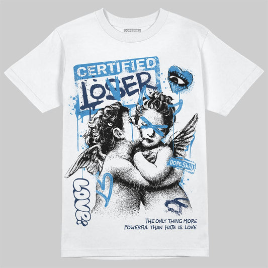 Air Foamposite Pro University Blue (2026) DopeSkill T-Shirt Certified Lover Graphic Streetwear - White