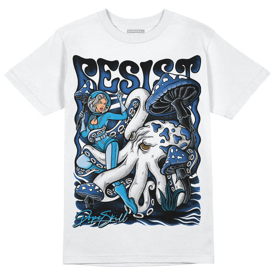 Jordan 11 Low “Space Jam” DopeSkill T-Shirt Resist Graphic Streetwear - White