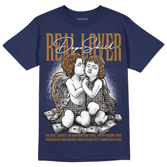 Dunk Low Premium "Tweed Corduroy" DopeSkill Navy T-shirt Real Lover Graphic Streetwear