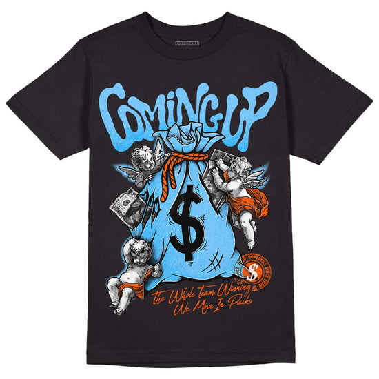 Dunk Low Futura University Blue DopeSkill T-Shirt Money Bag Coming Up Graphic Streetwear - Black