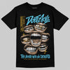 Jordan 11 Retro Gamma Blue (2025) DopeSkill T-Shirt The Mouth With No Droughts Graphic Streetwear - Black