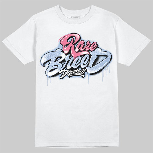 Jordan 3 GS “Cobalt Bliss” DopeSkill T-Shirt Rare Breed Type Graphic Streetwear - White