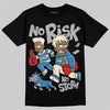 Jordan 3 Retro OG Rare Air DopeSkill T-Shirt No Risk No Story Graphic Streetwear - Black