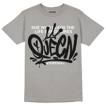 Grey Sneakers DopeSkill Grey T-shirt Queen Graphic Streetwear