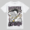 A Ma Maniere x Air Jordan 4 "Phantom" DopeSkill T-Shirt Sorry I've Been Trappin Graphic Streetwear - White