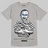 Jordan 5 Retro Wolf Grey (2026) DopeSkill T-Shirt Scared Money Don't Make No Money Graphic Streetwear - Gravel