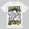 Travis Scott x Air Jordan 1 Low OG “Canary” DopeSkill T-Shirt Sorry I've Been Trappin Graphic Streetwear - White