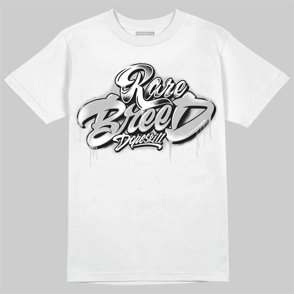 Jordan 10 OG “Steel” DopeSkill T-Shirt Rare Breed Type Graphic Streetwear - White