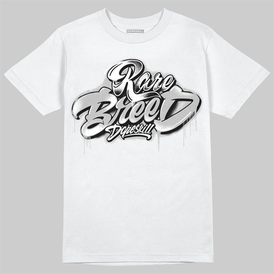 Jordan 10 OG “Steel” DopeSkill T-Shirt Rare Breed Type Graphic Streetwear - White