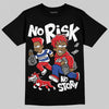 Jordan 3 “Seoul 2.0” DopeSkill T-Shirt No Risk No Story Graphic Streetwear - Black