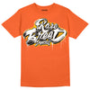 Jordan 3 Georgia Peach DopeSkill Orange T-shirt Rare Breed Type Graphic Streetwear